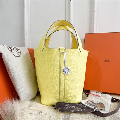 hermes picotin 18 yellow|hermes picotin 18 price 2024.